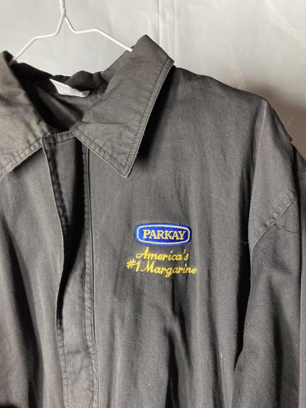 Vintage Vintage 80s full zip bomber nascar parkay… - image 2