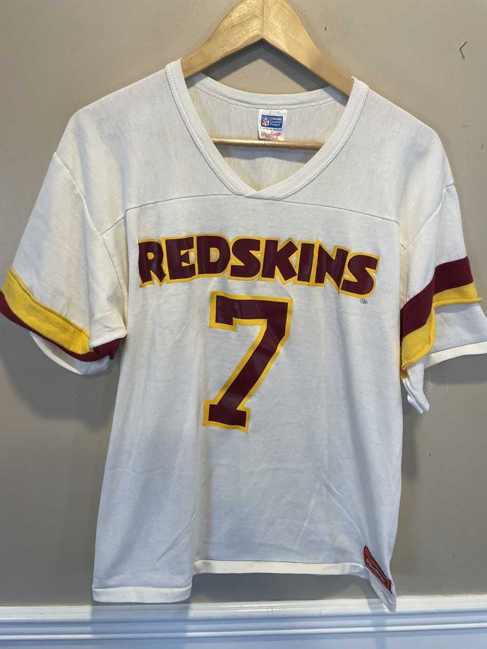 NFL Vintage washington redskins nfl tee white xl - image 3