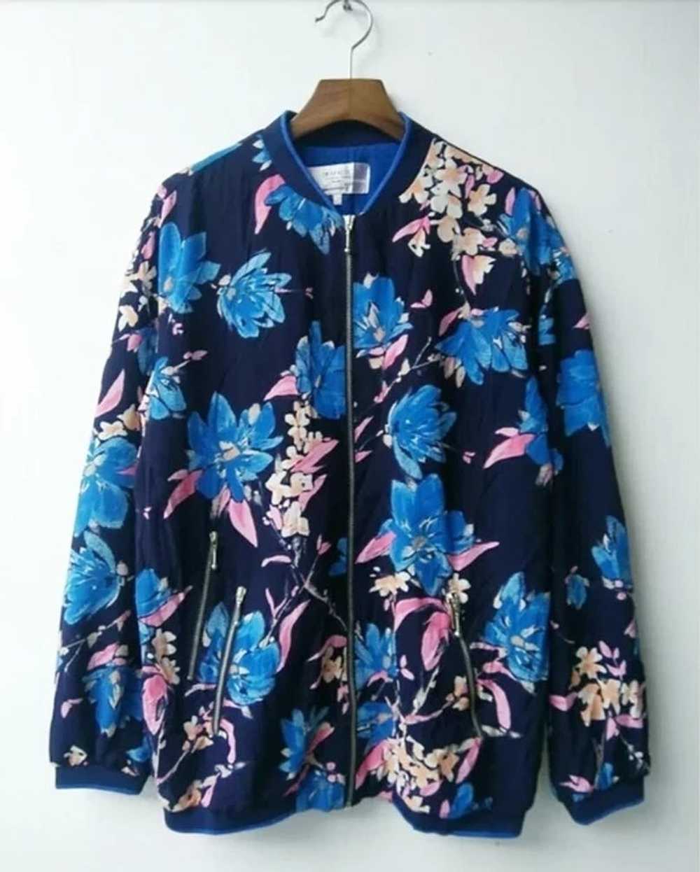 Zara Zara Trafaluc Floral Chiffon Women Jacket - image 2