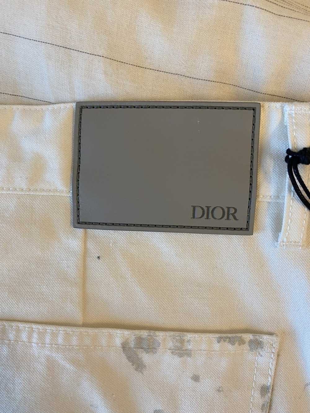 Dior Dior Paint Splatter Carpenter Jeans - image 7