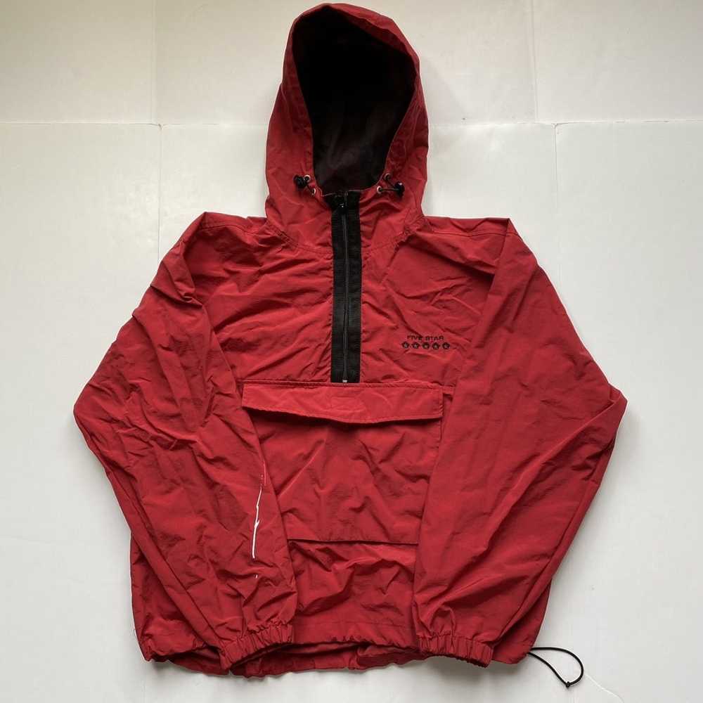 Streetwear × Vintage L-XL Nylon Anorak Pullover H… - image 2