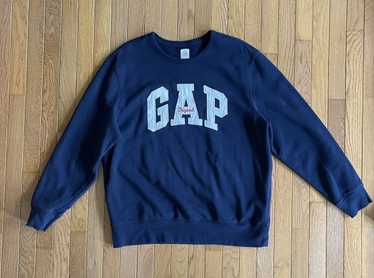 Gap Vintage GAP Original Sweatshirt - Blue XL - image 1