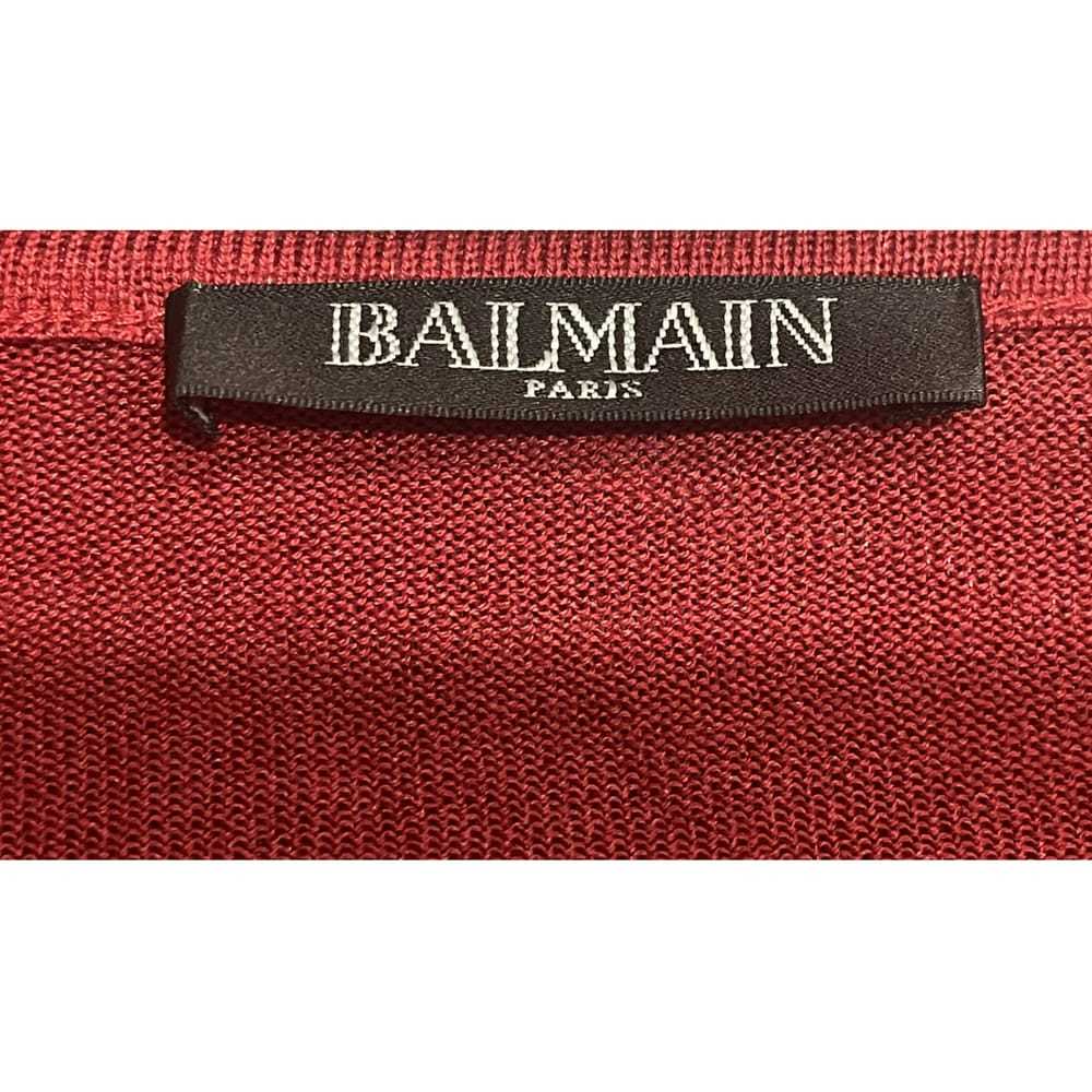 Balmain Wool jersey top - image 2