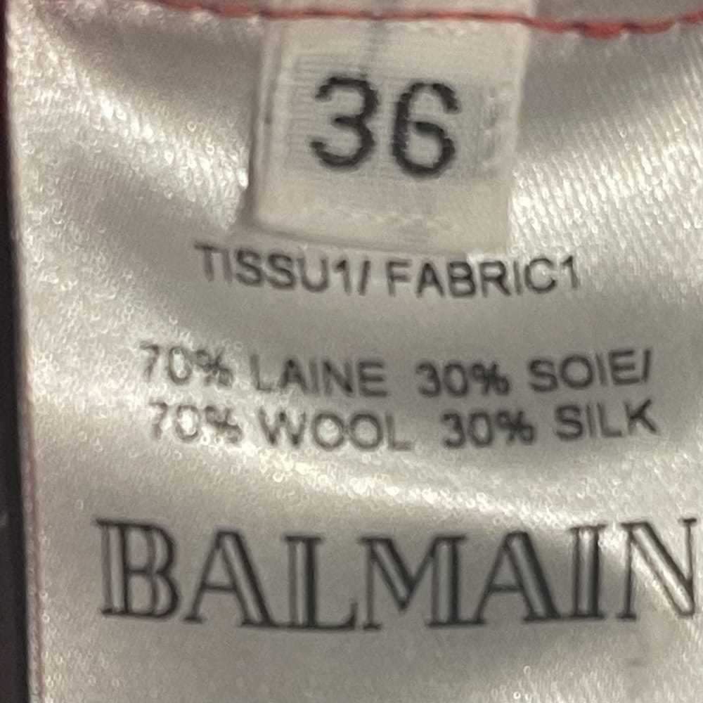 Balmain Wool jersey top - image 4