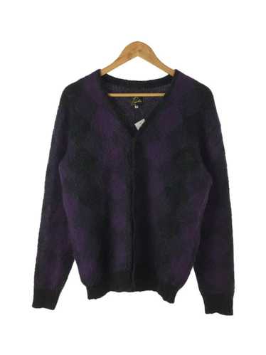 Needles mohair cardigan argyle - Gem