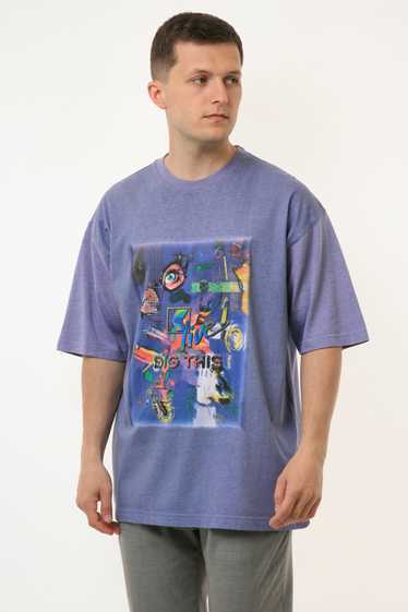 Other 90s LIVE Vintage Graphic Print T-shirt 18611 - image 1