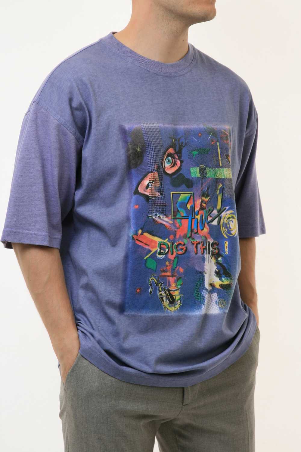 Other 90s LIVE Vintage Graphic Print T-shirt 18611 - image 5