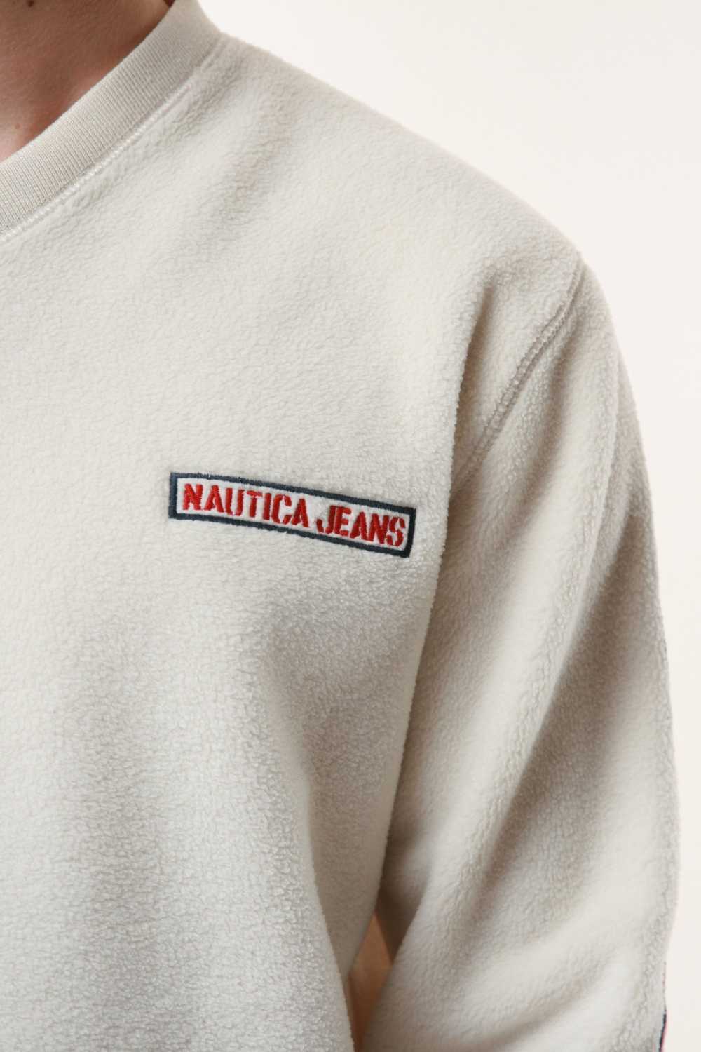 Nautica NAUTICA JEANS Fleece Pullover Top Jumper … - image 7