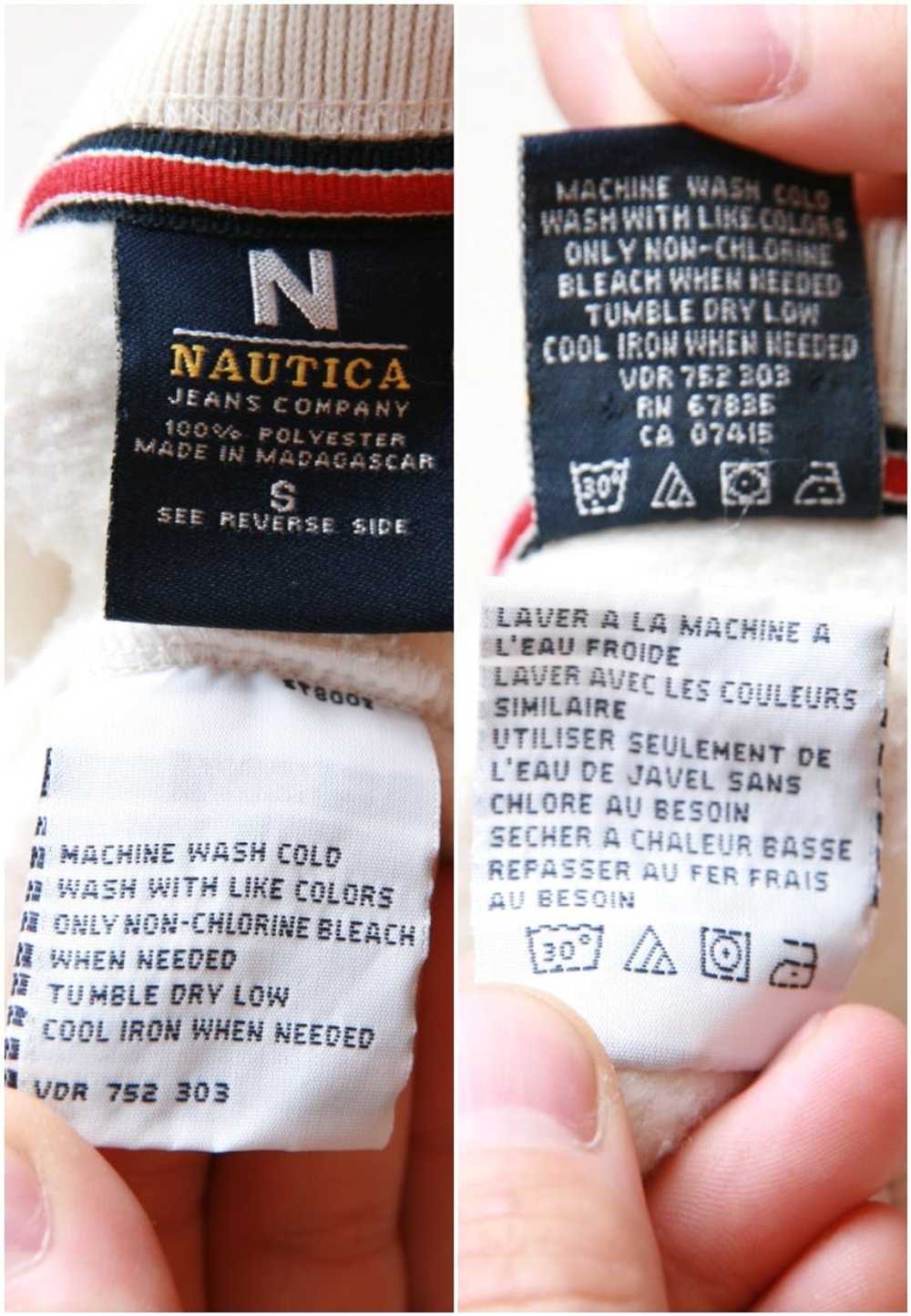 Nautica NAUTICA JEANS Fleece Pullover Top Jumper … - image 9