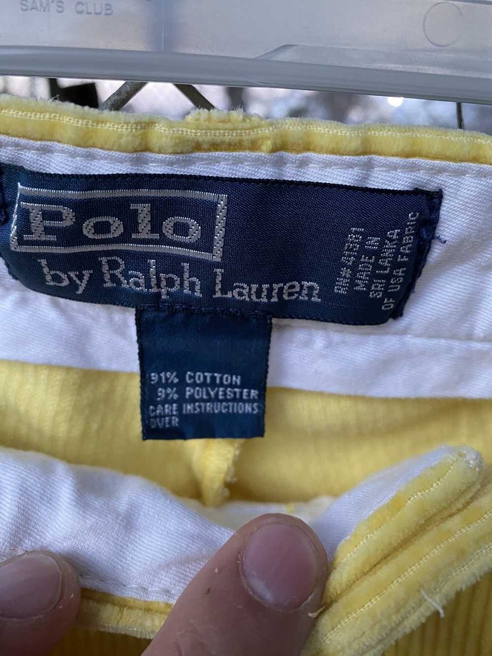Polo Ralph Lauren × Vintage Polo Ralph Lauren Yel… - image 3