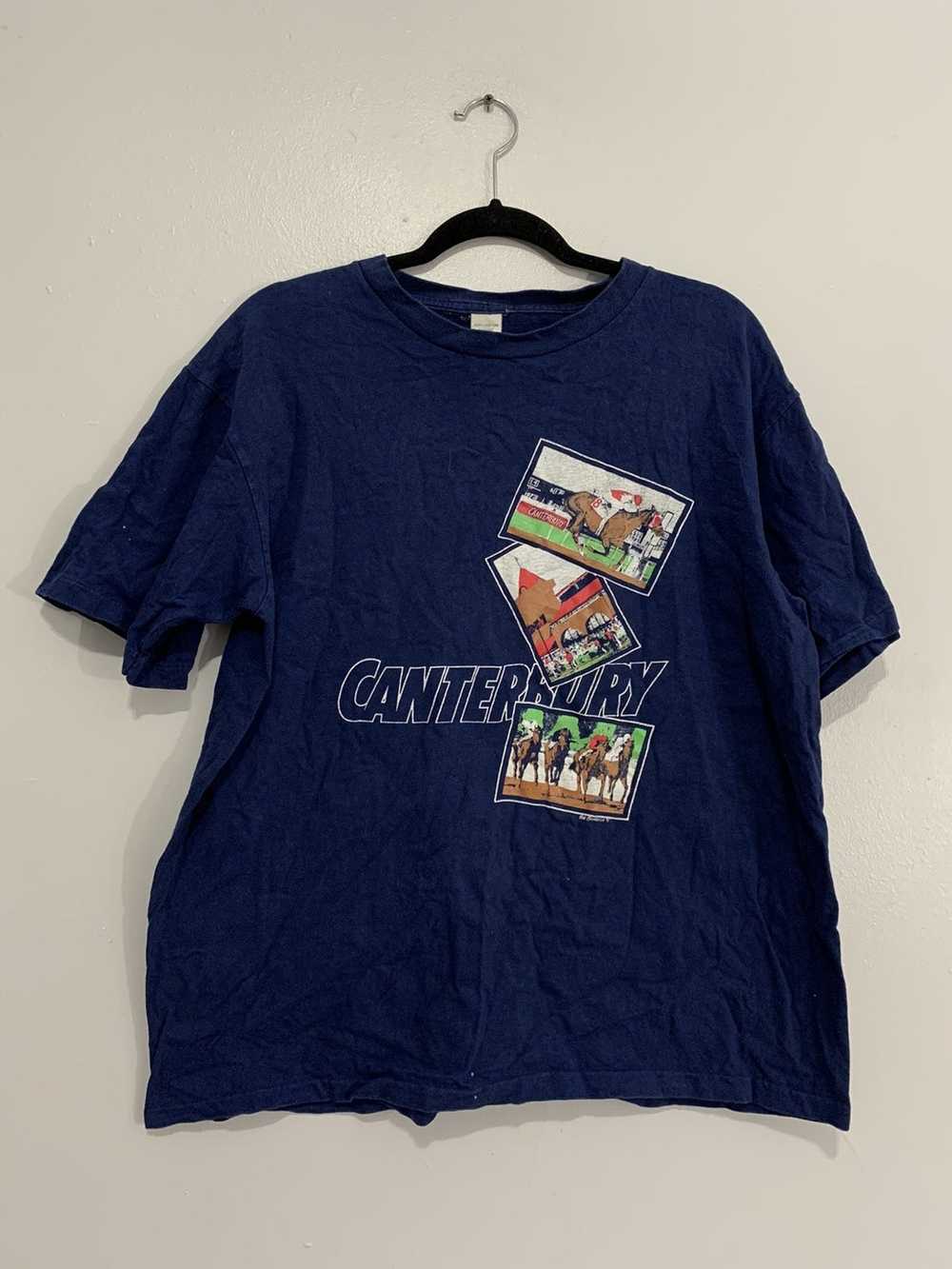 Animal Tee × Racing × Vintage Vintage 1991 Canter… - image 1