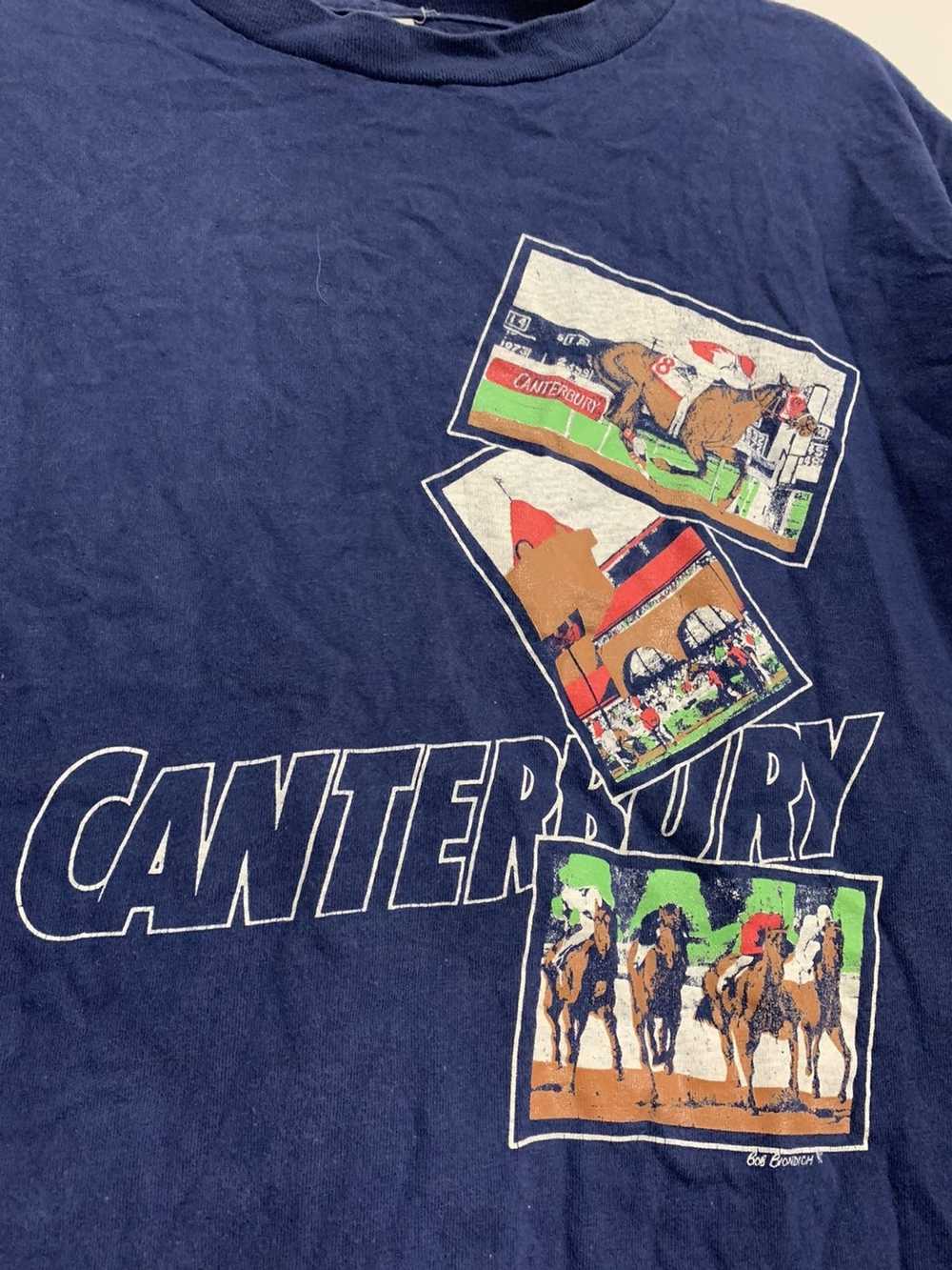 Animal Tee × Racing × Vintage Vintage 1991 Canter… - image 3