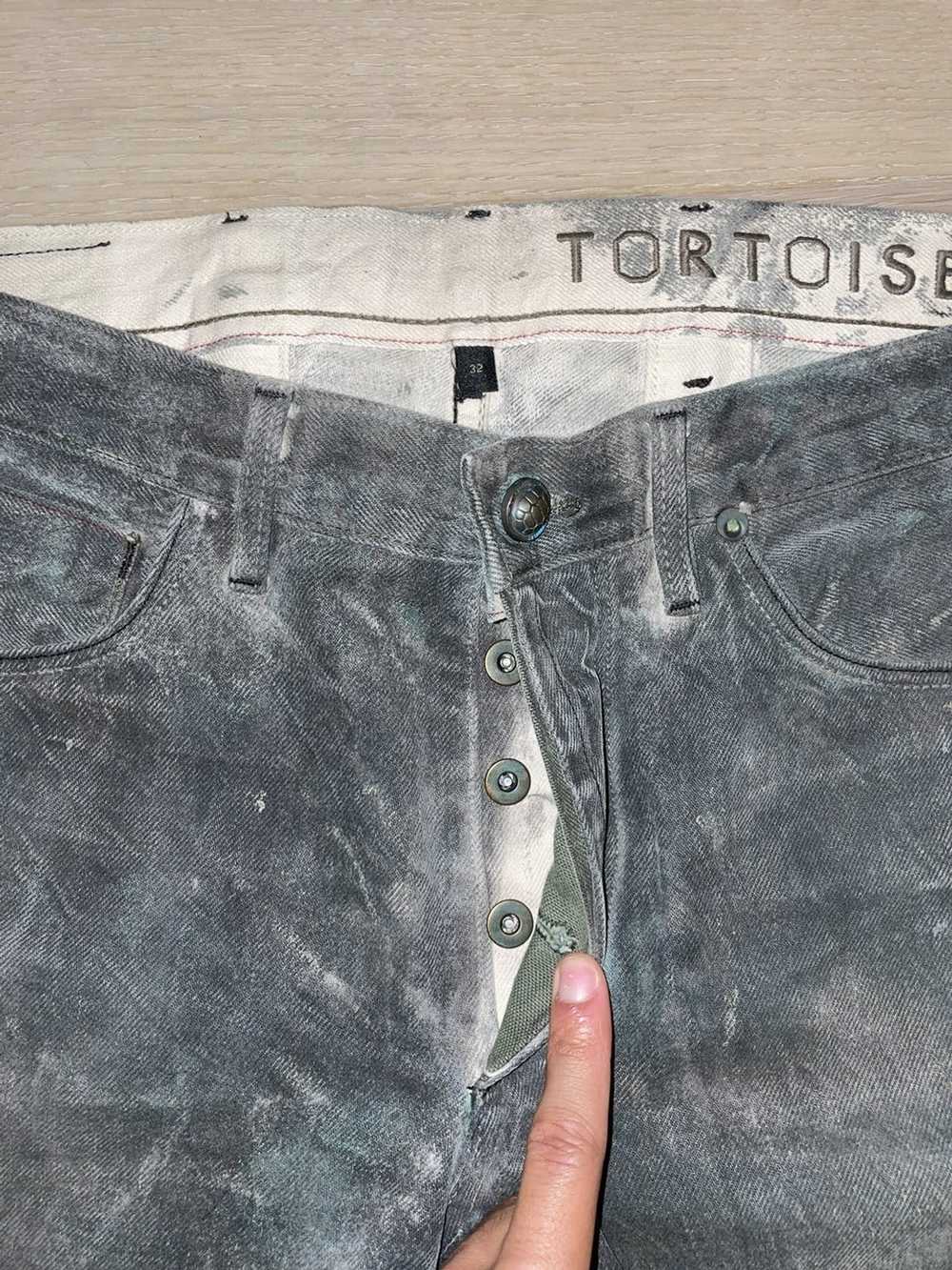 Tortoise Jeans Green Japanese Denim Tortoise Jeans - image 6