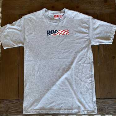 Target Basics Target Box Logo Independence Day Tee