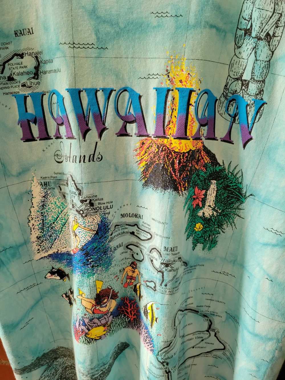 Hawaiian Shirt × Vintage Vintage Hawaiian island … - image 8