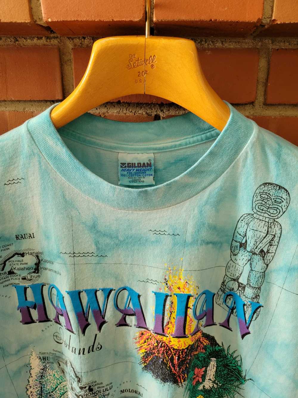 Hawaiian Shirt × Vintage Vintage Hawaiian island … - image 9