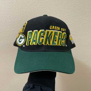 Vintage Sports Specialties Nike Green Bay Packers Fitted Plain Logo Hat 7 1/4