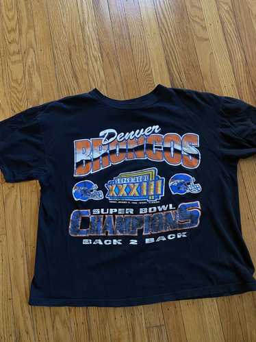 Vintage Vintage Denver Broncos Super Bowl T-Shirt - image 1
