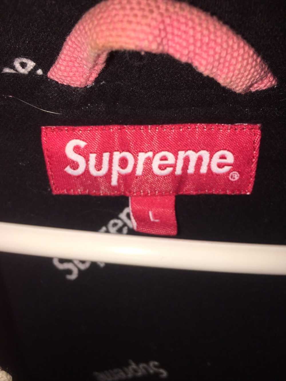 Supreme 2-Tone Hooded Work Jacket Pink - image 4