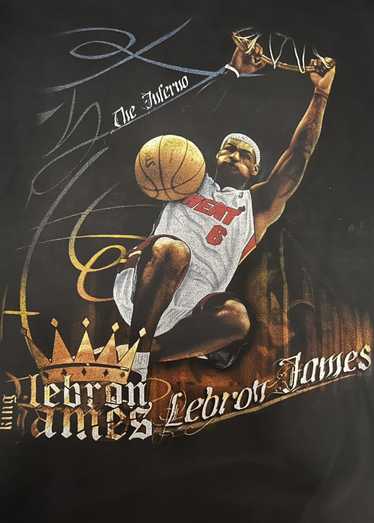 NBA × Vintage Vintage King LeBron James Miami Heat