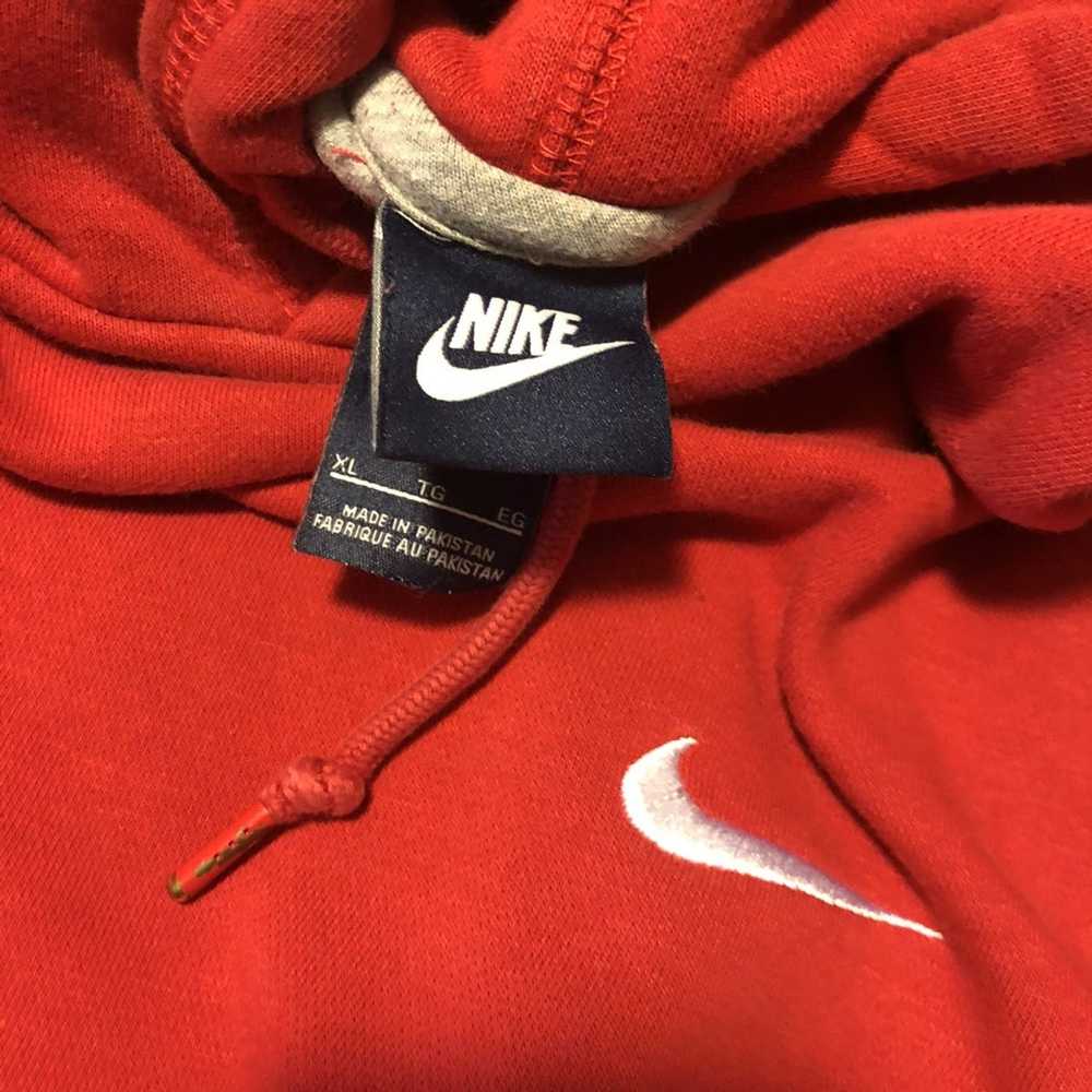 Nike × Streetwear × Vintage Vintage Red Nike Chec… - image 2