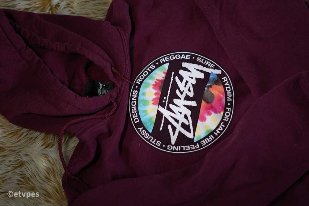 Stussy Stussy Maroon Sweatshirt - image 1