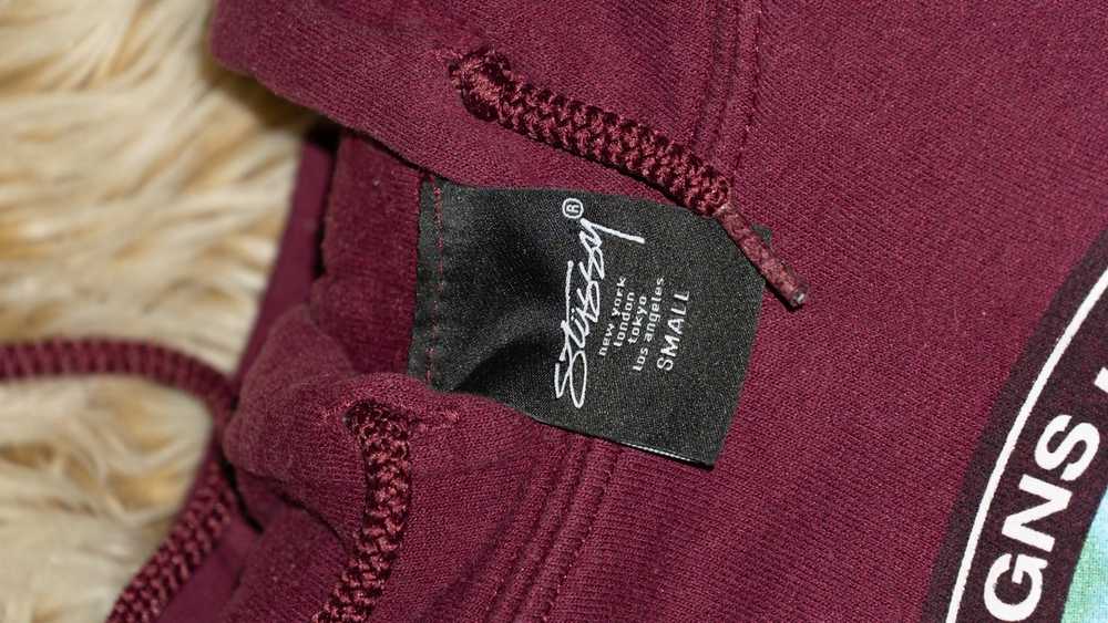 Stussy Stussy Maroon Sweatshirt - image 6