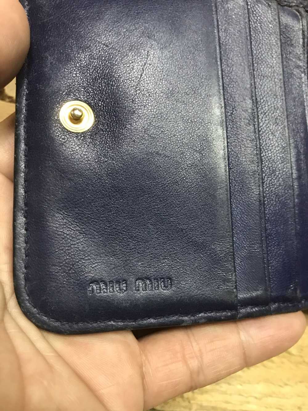 Miu Miu Authentic Miu Miu Materasse Compact Zip A… - image 12