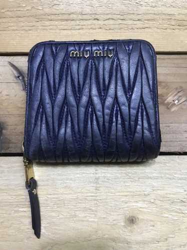 Miu Miu Authentic Miu Miu Materasse Compact Zip A… - image 1