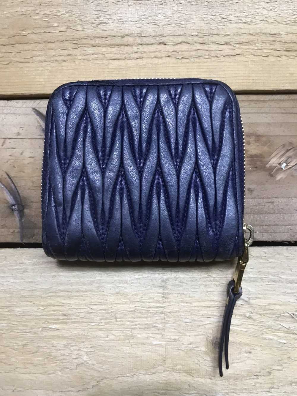 Miu Miu Authentic Miu Miu Materasse Compact Zip A… - image 2