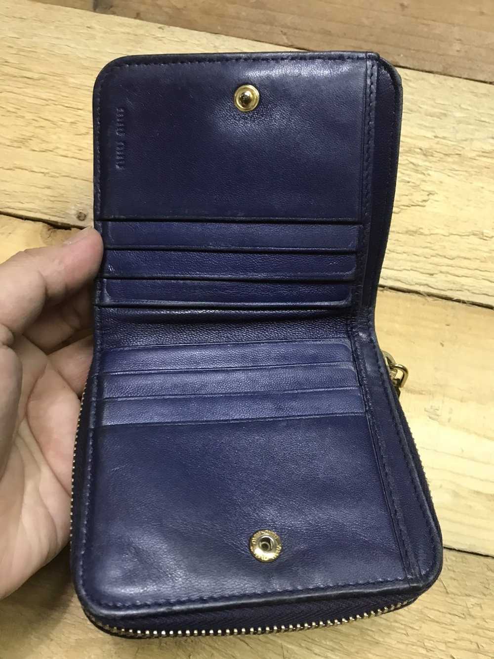 Miu Miu Authentic Miu Miu Materasse Compact Zip A… - image 3