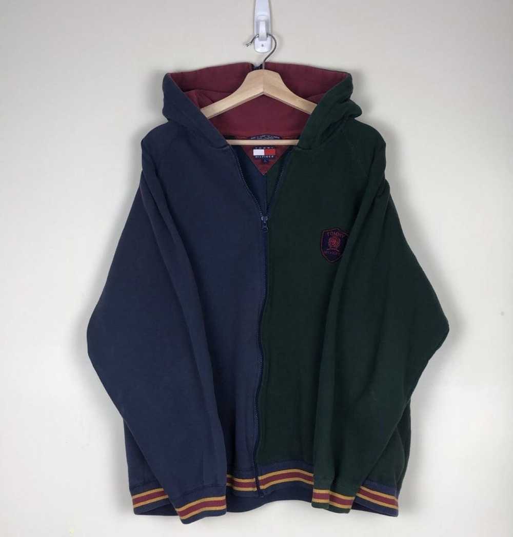 Tommy Hilfiger × Vintage VINTAGE TOMMY TWO TONE Z… - image 1