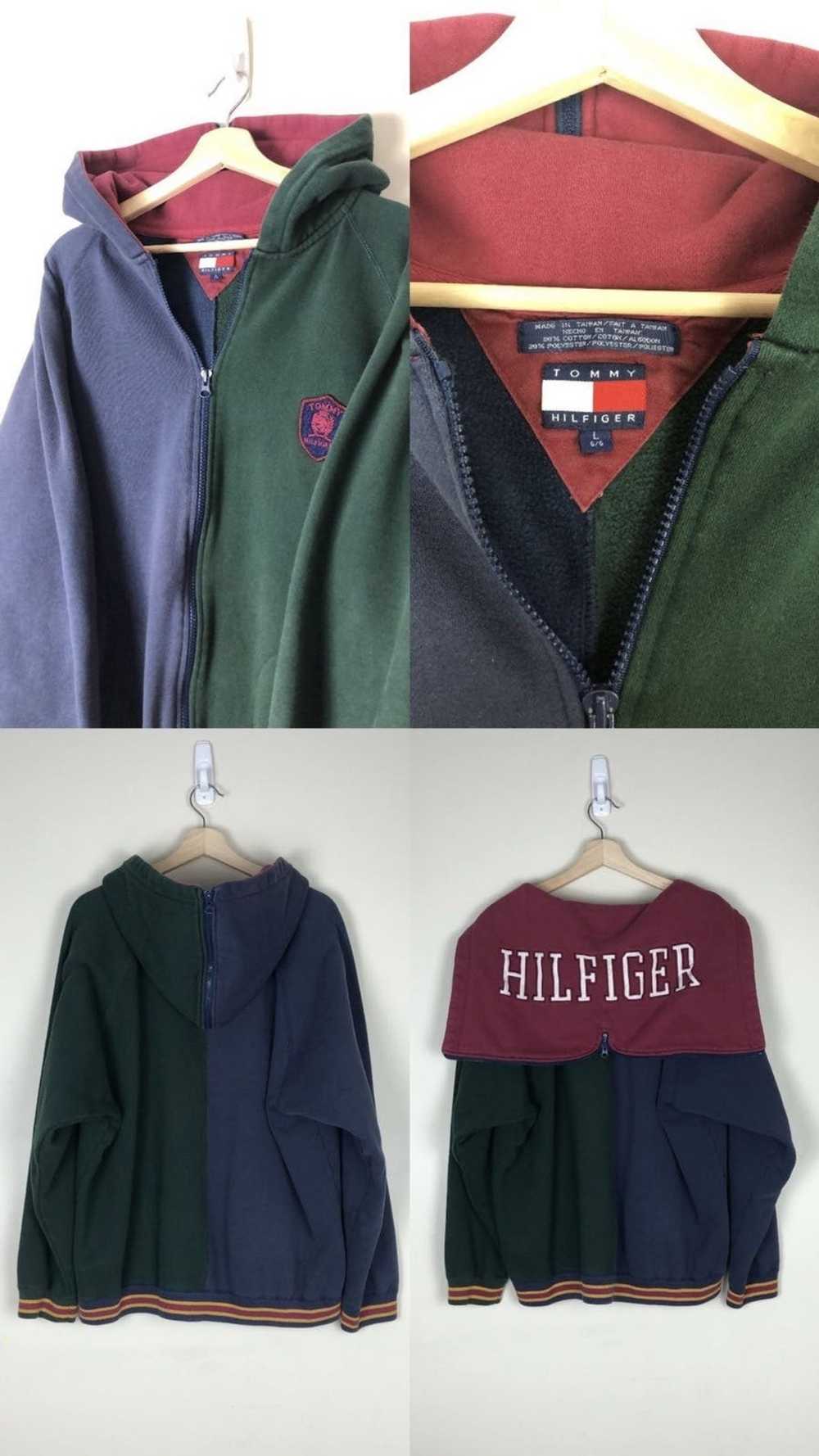 Tommy Hilfiger × Vintage VINTAGE TOMMY TWO TONE Z… - image 2