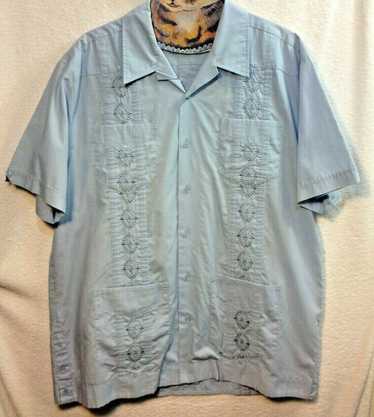 Other Havanera Shirt Co Hawaiian Blue Shirt