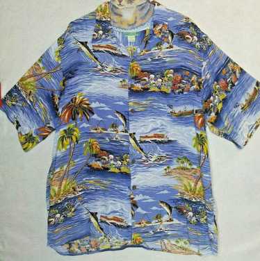 Reyn Spooner Vtg Reyn Spooner Hawaiian Shirt Top … - image 1