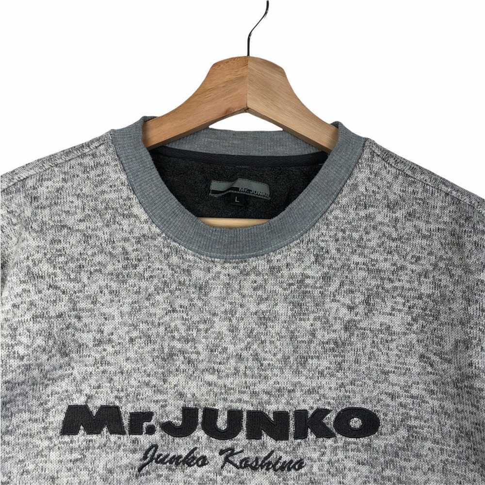 Mr. Junko Vintage Mr JUNKO KOSHINO Sweatshirt Pul… - image 3