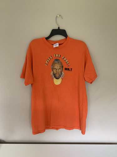 Vintage Vintage Orange Mr. T Tee Shirt