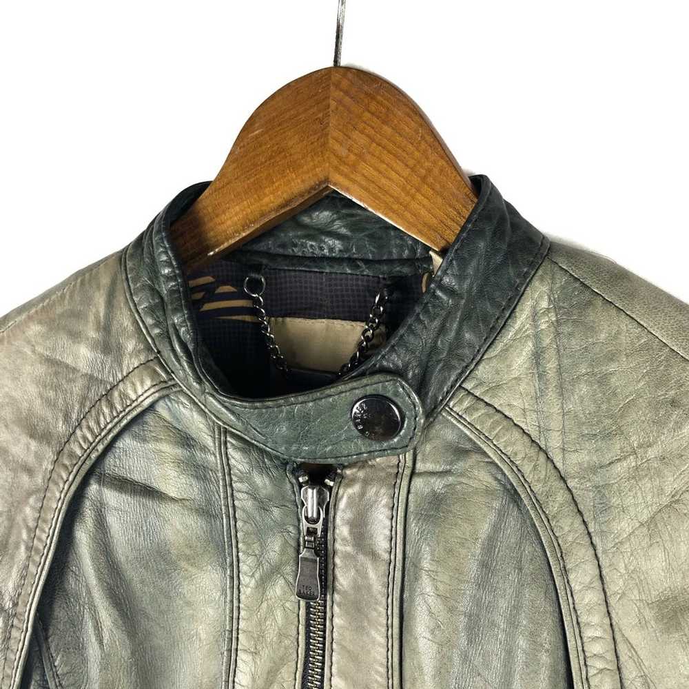 Genuine Leather × Leather Jacket × Ted Baker Ted … - image 10