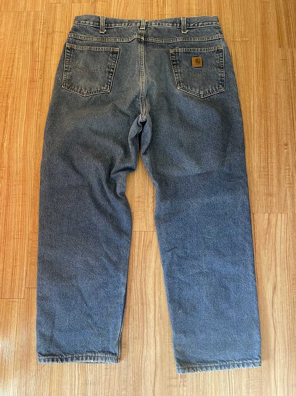 Carhartt × Streetwear Carhartt blue denim pants - image 6