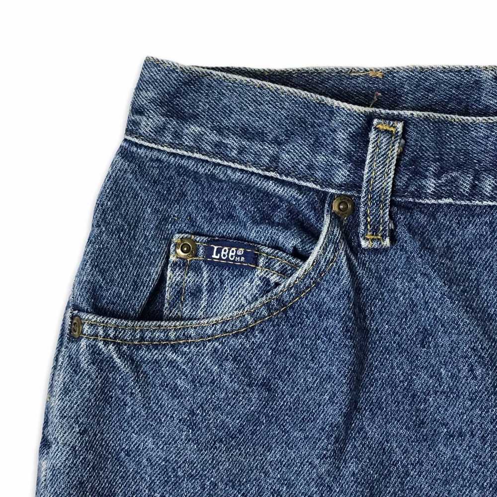 Lee VTG 90s MR Lee high waisted Denim Mom Jeans m… - image 3