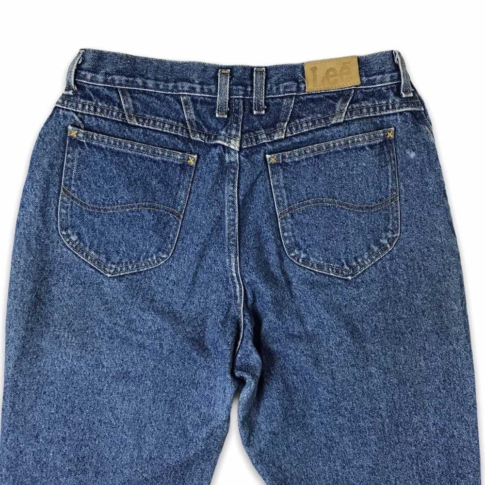 Lee VTG 90s MR Lee high waisted Denim Mom Jeans m… - image 7