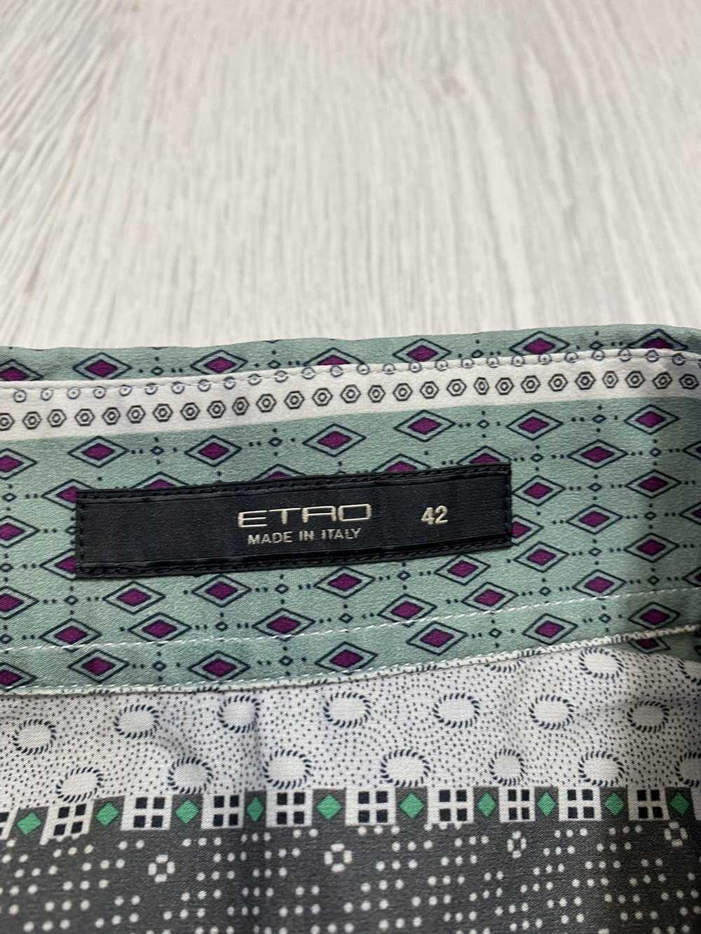 Etro × Italian Designers Etro Shirt Cotton Men Si… - image 4