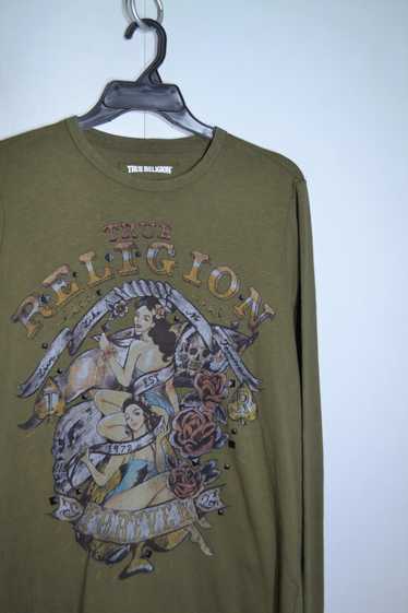 True Religion True Religion L size LS Pinup Longsl