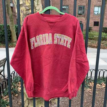 Champs Sport Vintage Florida State Champs Red Swea