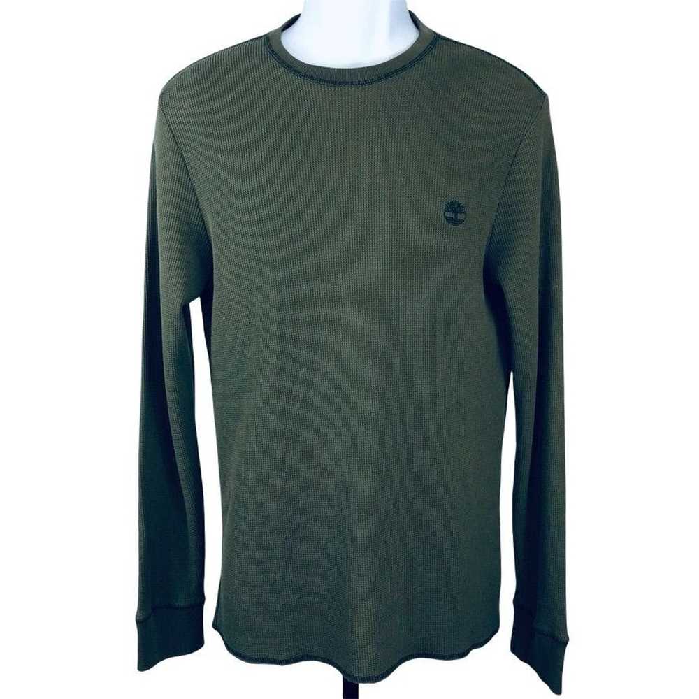 Timberland Timberland Olive Green Long Sleeve The… - image 1