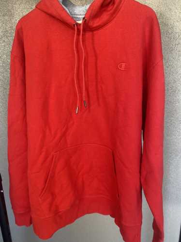 Champion Champion Red Pullover Hoodie Size XL