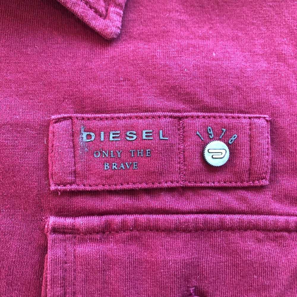 Diesel Diesel Maroon T-Maya Polo Shirt - image 5