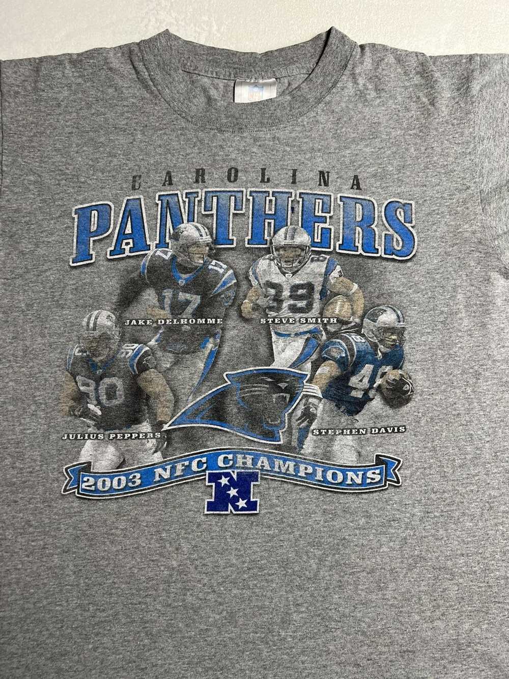 NFL Vintage Carolina Panthers 2003 NFC Champions … - image 2