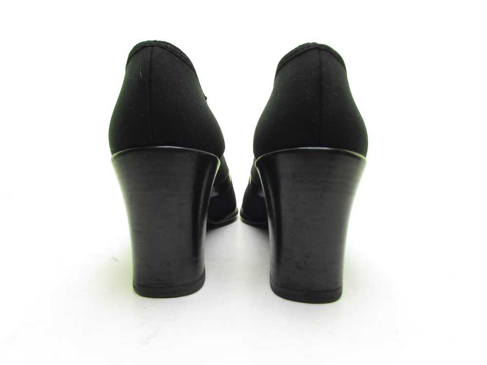 Bruno Magli Made In Italy 90s square toe booties … - image 3