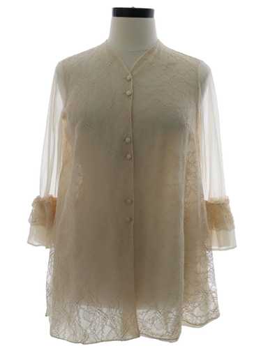 1970's Womens Lace Shirt - image 1